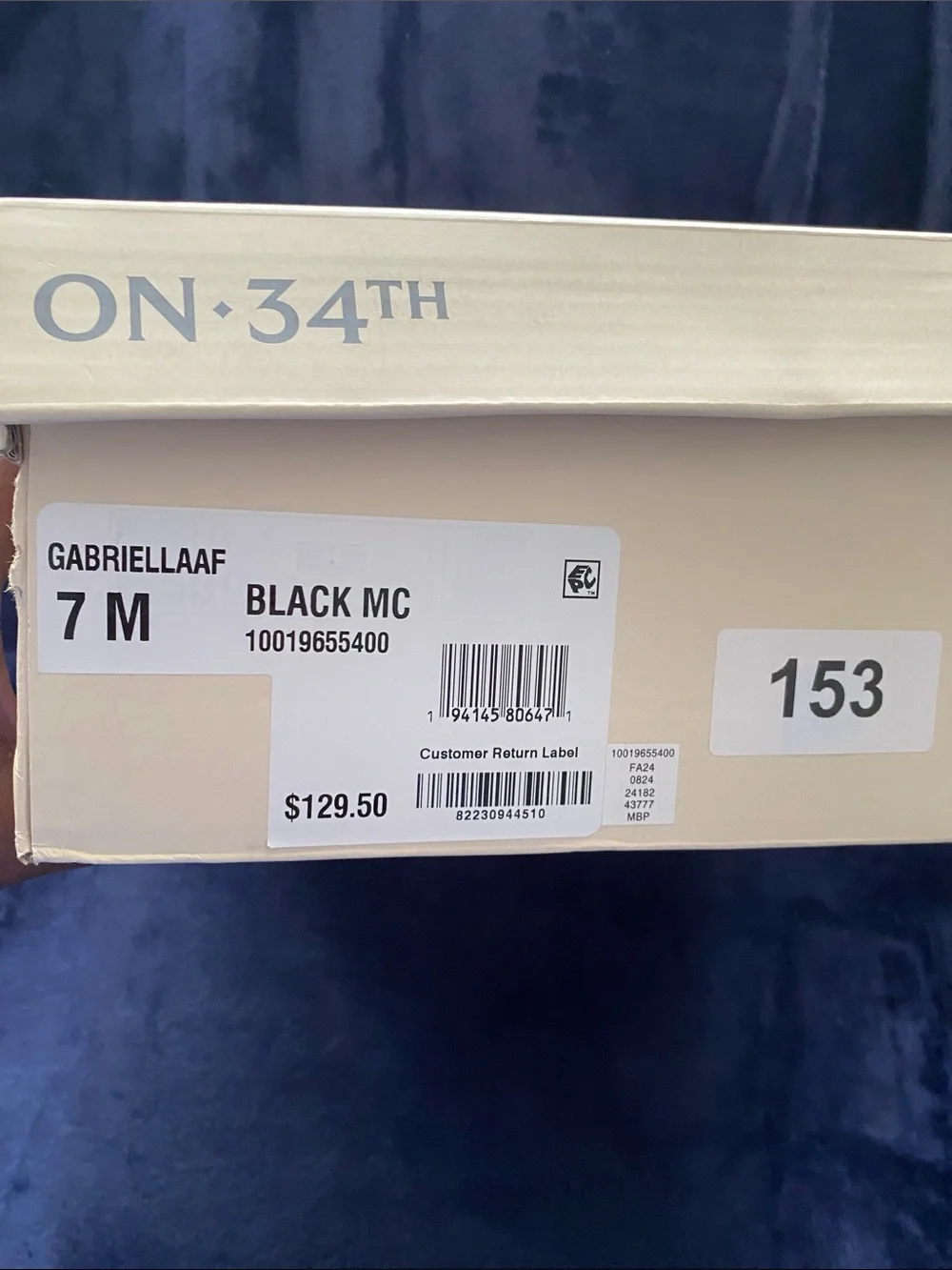 ON 34th on·34th black